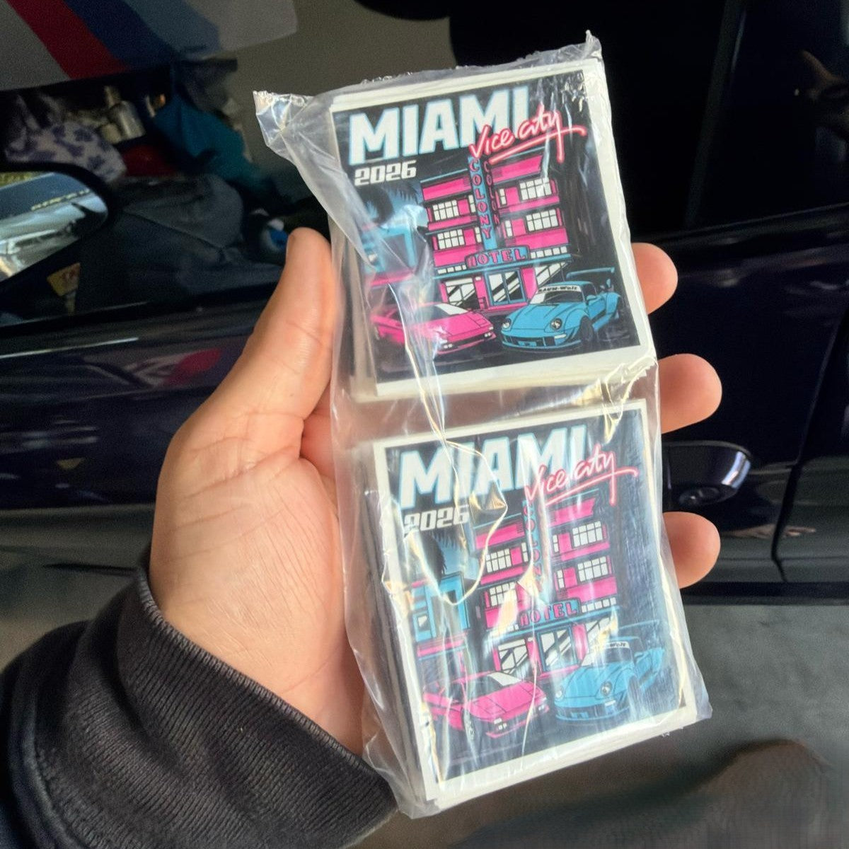 FREE Miami Event Sticker 3.5” x 3”