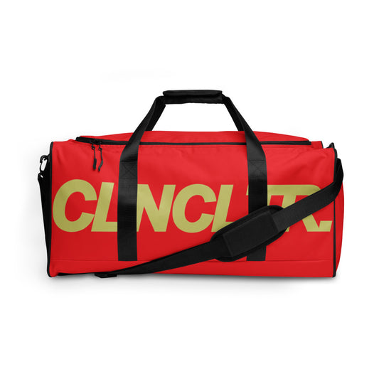 CLNCLTR Duffle Bag (Red)