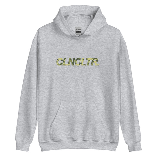 CLNCLTR Camo Hoodie (4 Colorways)