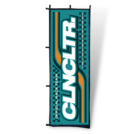 CLNCLTR Race Team Nobori Flag