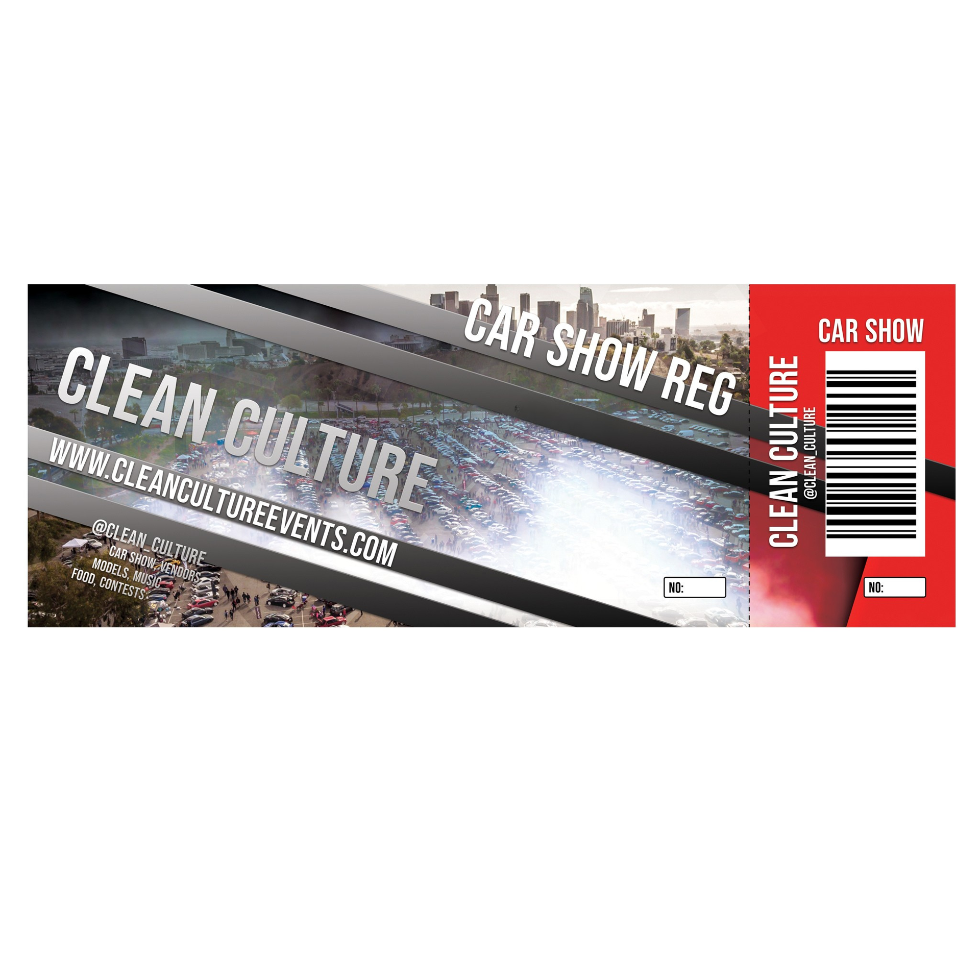 Clean Culture Nashville Superspeedway Event - Show Vehicle Registratio