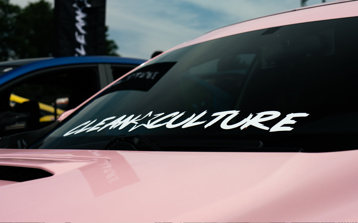 Clean Culture Windshield Banner V2 | Stars Only