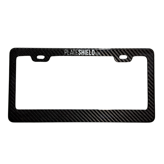 Genuine Carbon Fiber License Plate Frame