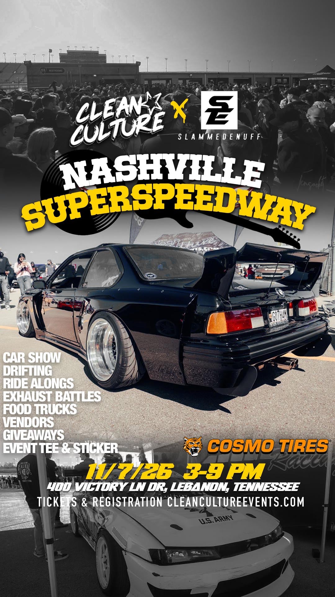 Nashville Superspeedway – Clean Culture