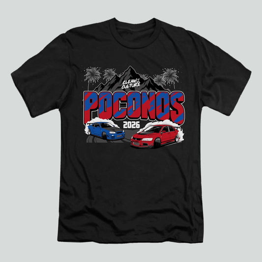 Clean Culture Poconos Event Tee