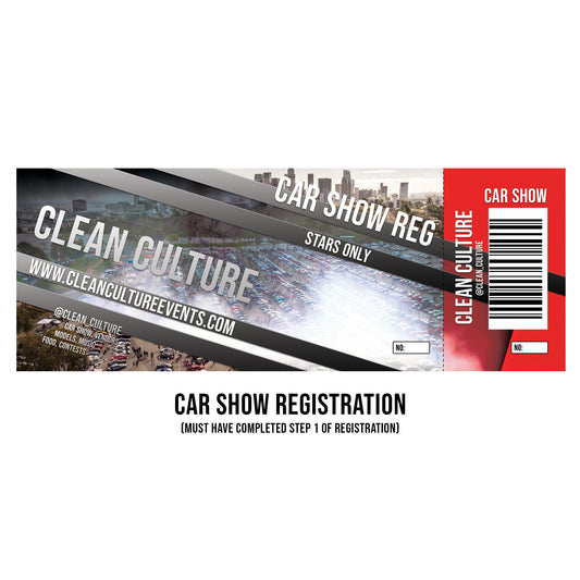 Clean Culture Toronto, Canada Event - Show Vehicle Registration 10/10/2026