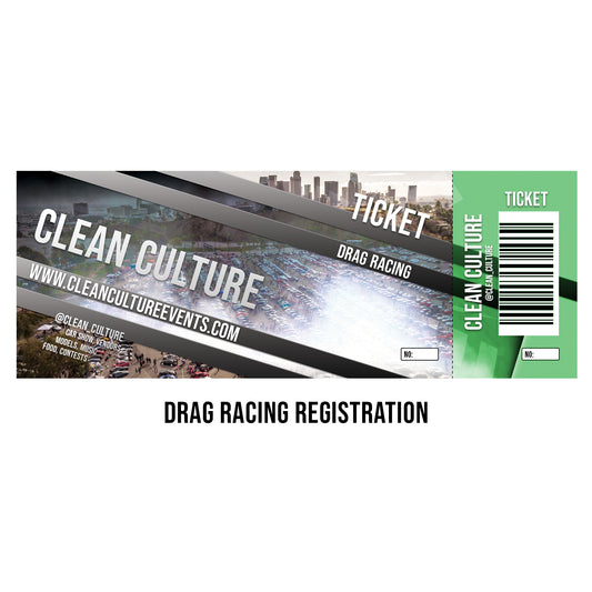 Clean Culture Buffalo Banger Event - Drag Racing Registration 08/08/2026