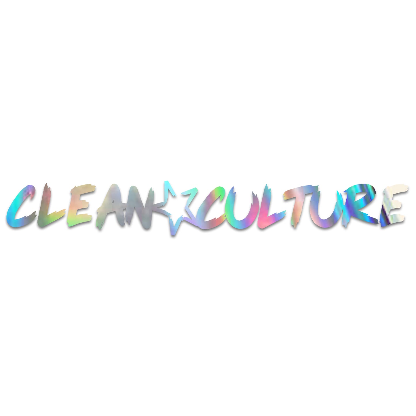 Clean Culture Windshield Banner V2 | Stars Only