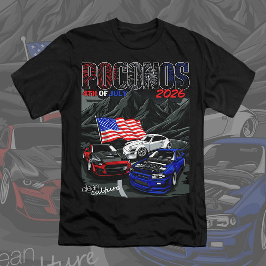 Clean Culture Poconos Event Tee