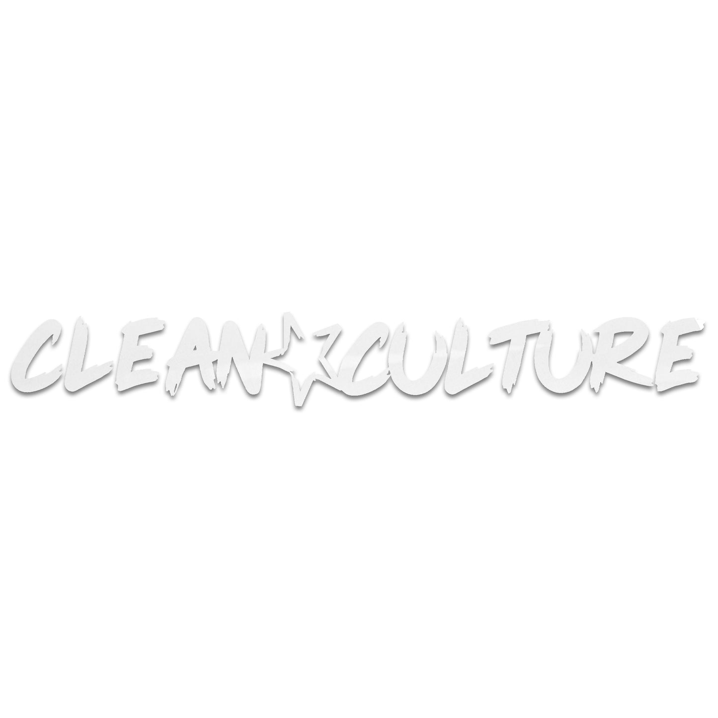 Clean Culture Windshield Banner V2 | Stars Only