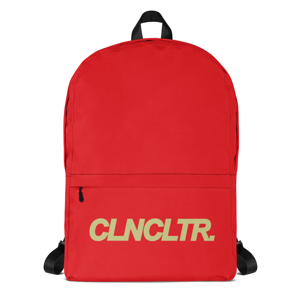 CLNCLTR Backpack (RED)
