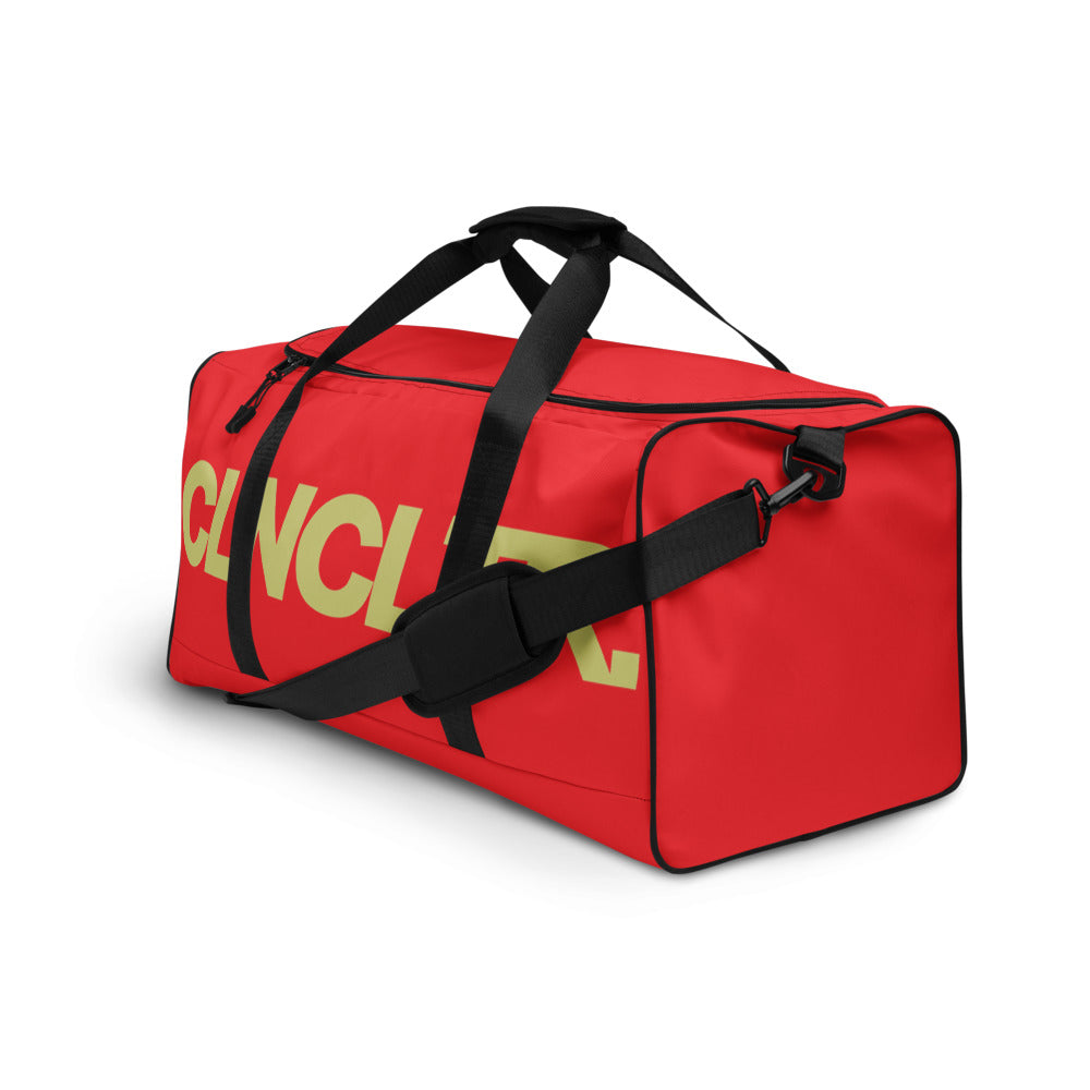 CLNCLTR Duffle Bag (Red)