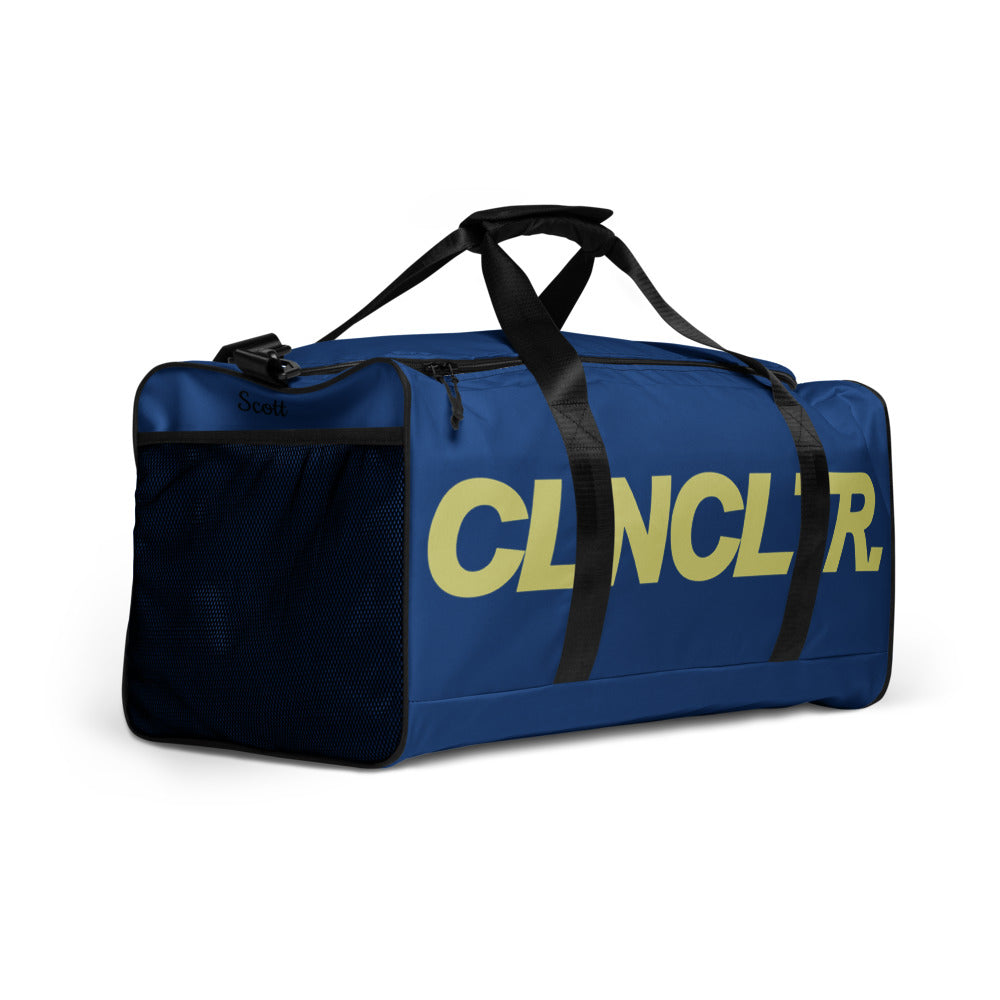 CLNCLTR Duffle Bag (Blue)