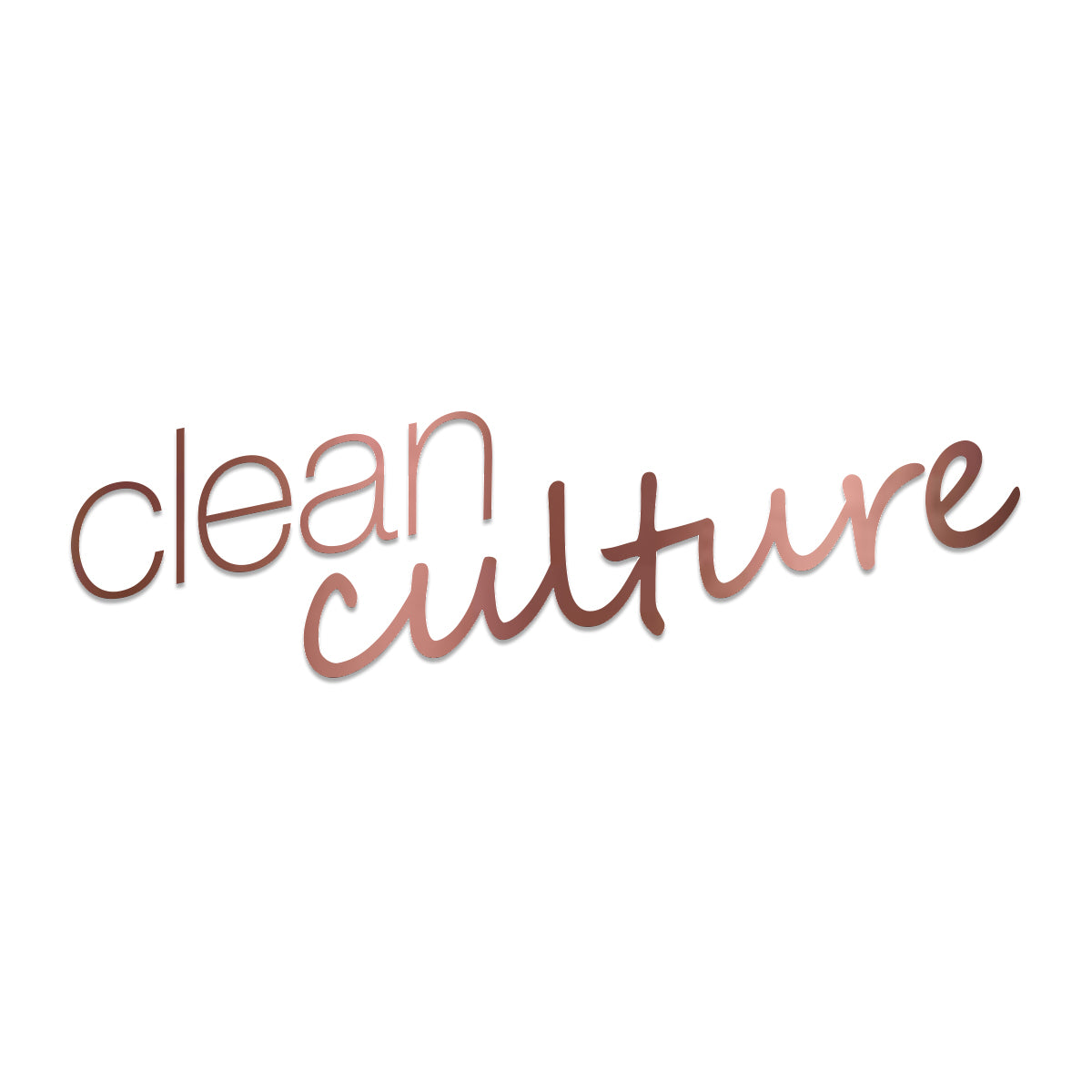 Classic 6'' Clean Culture Decal