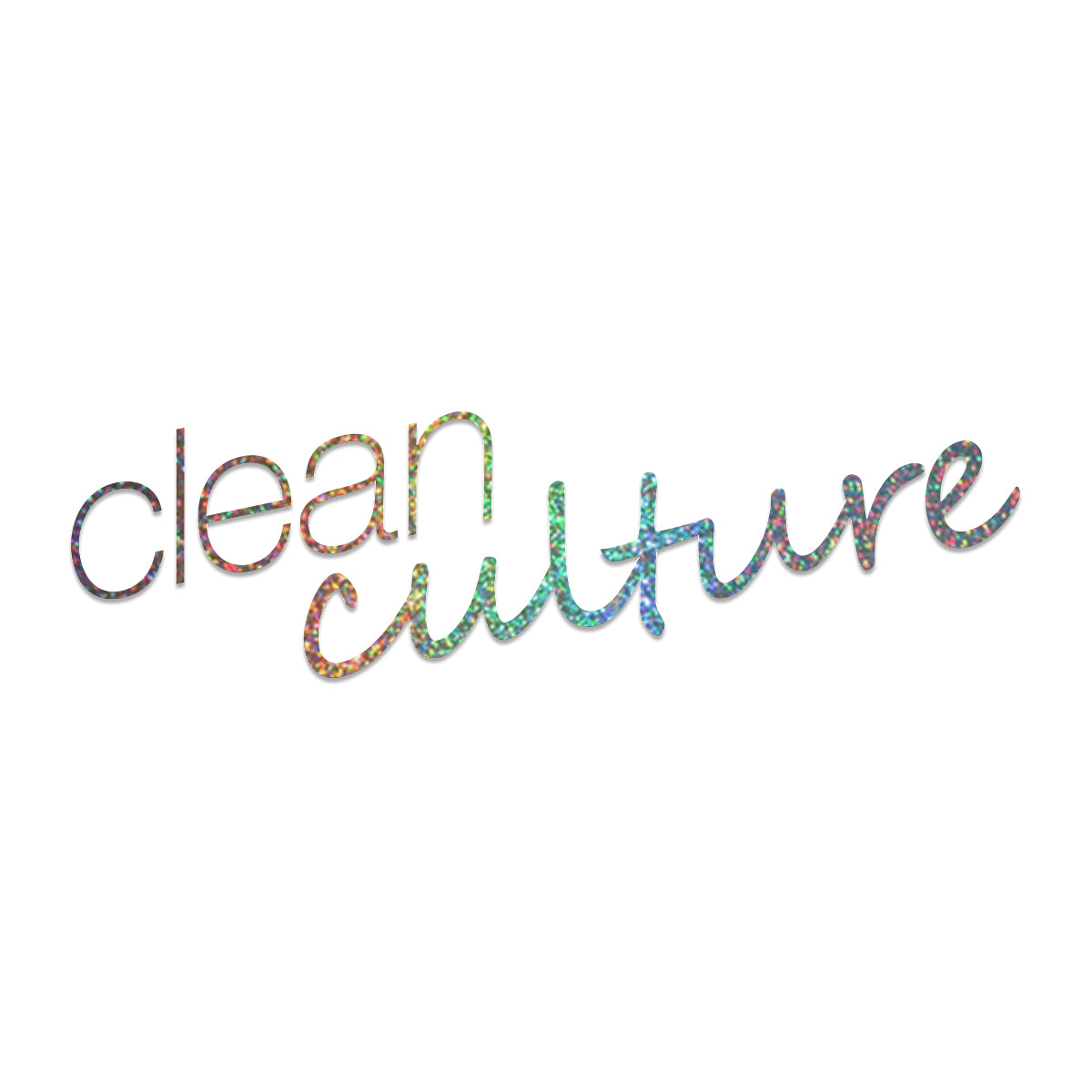 Classic 6'' Clean Culture Decal