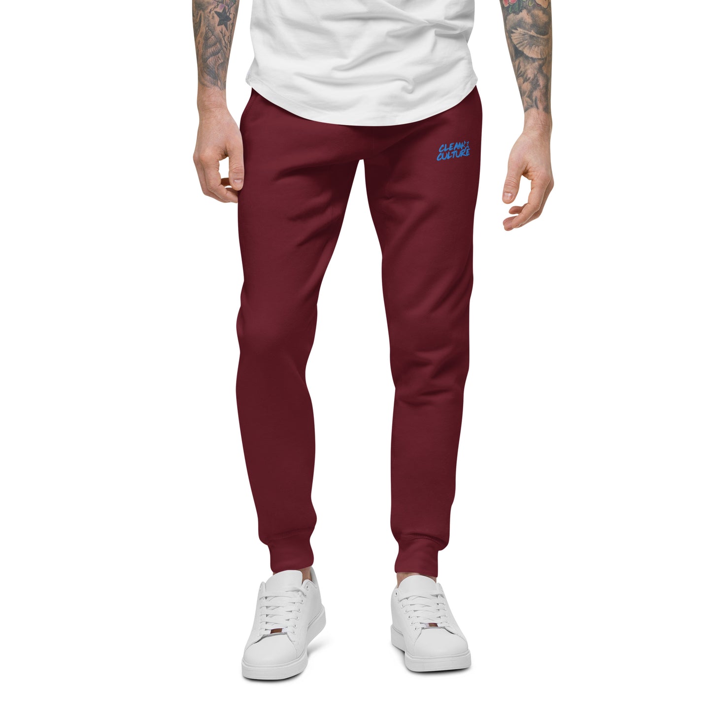 Clean Culture Embroidered Sweatpants (5 Colorways)