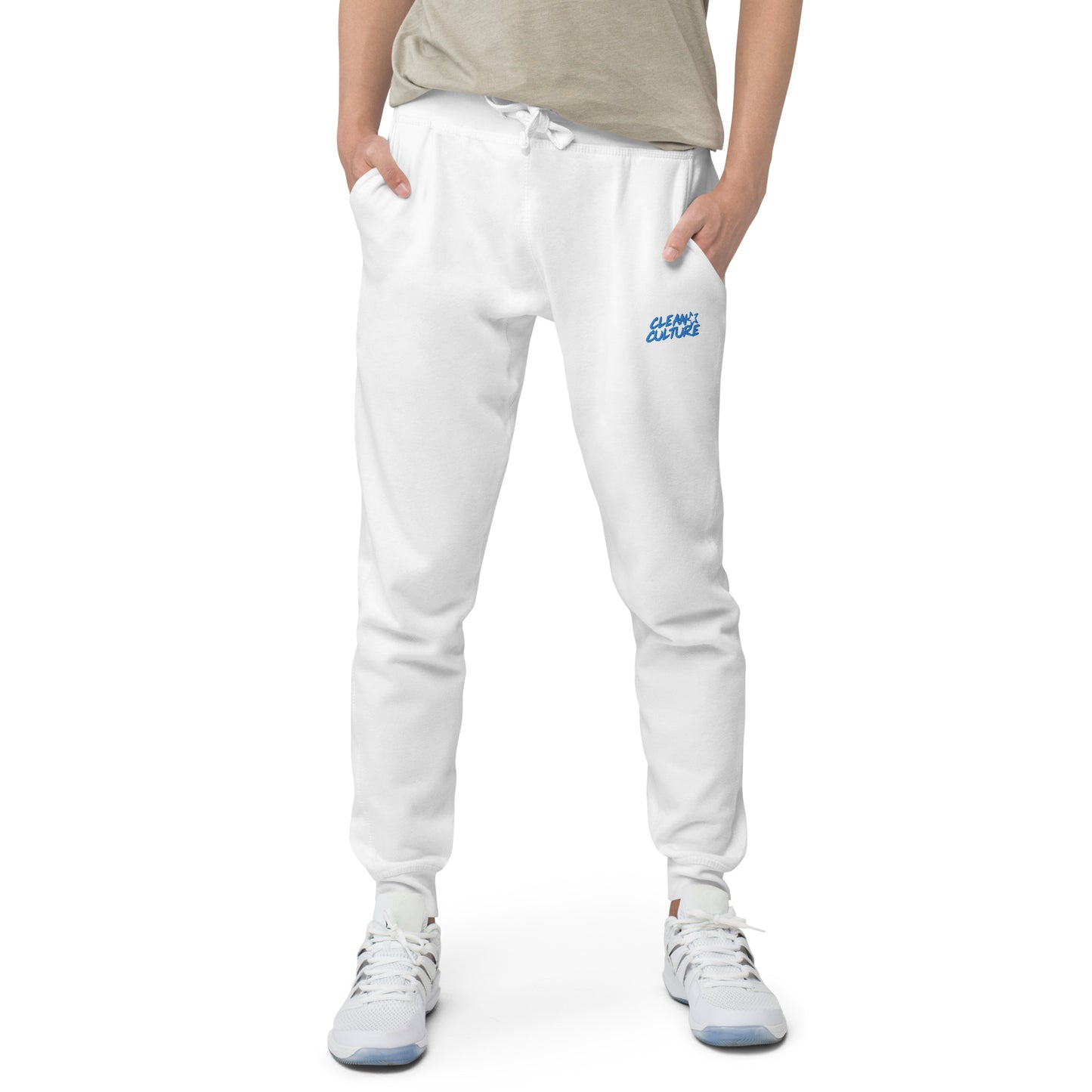 Clean Culture Embroidered Sweatpants (5 Colorways)