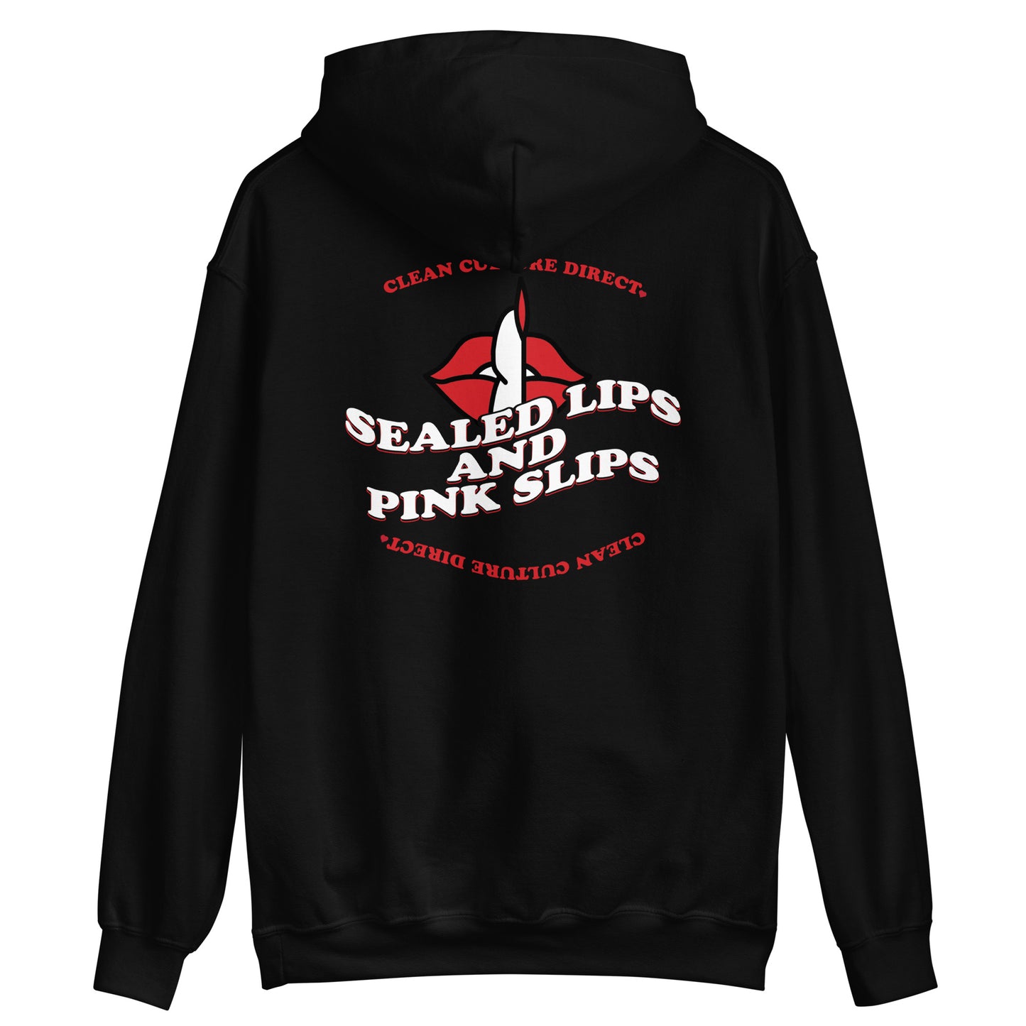 Clean Culture Sealed Lips Hoodie (3 Colorways)
