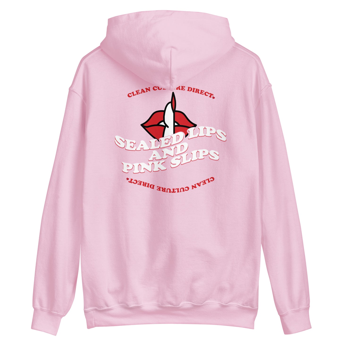 Clean Culture Sealed Lips Hoodie (3 Colorways)