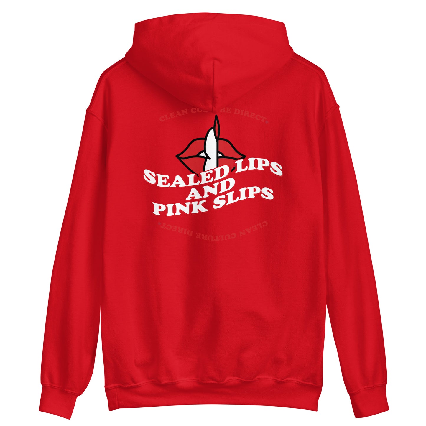 Clean Culture Sealed Lips Hoodie (3 Colorways)